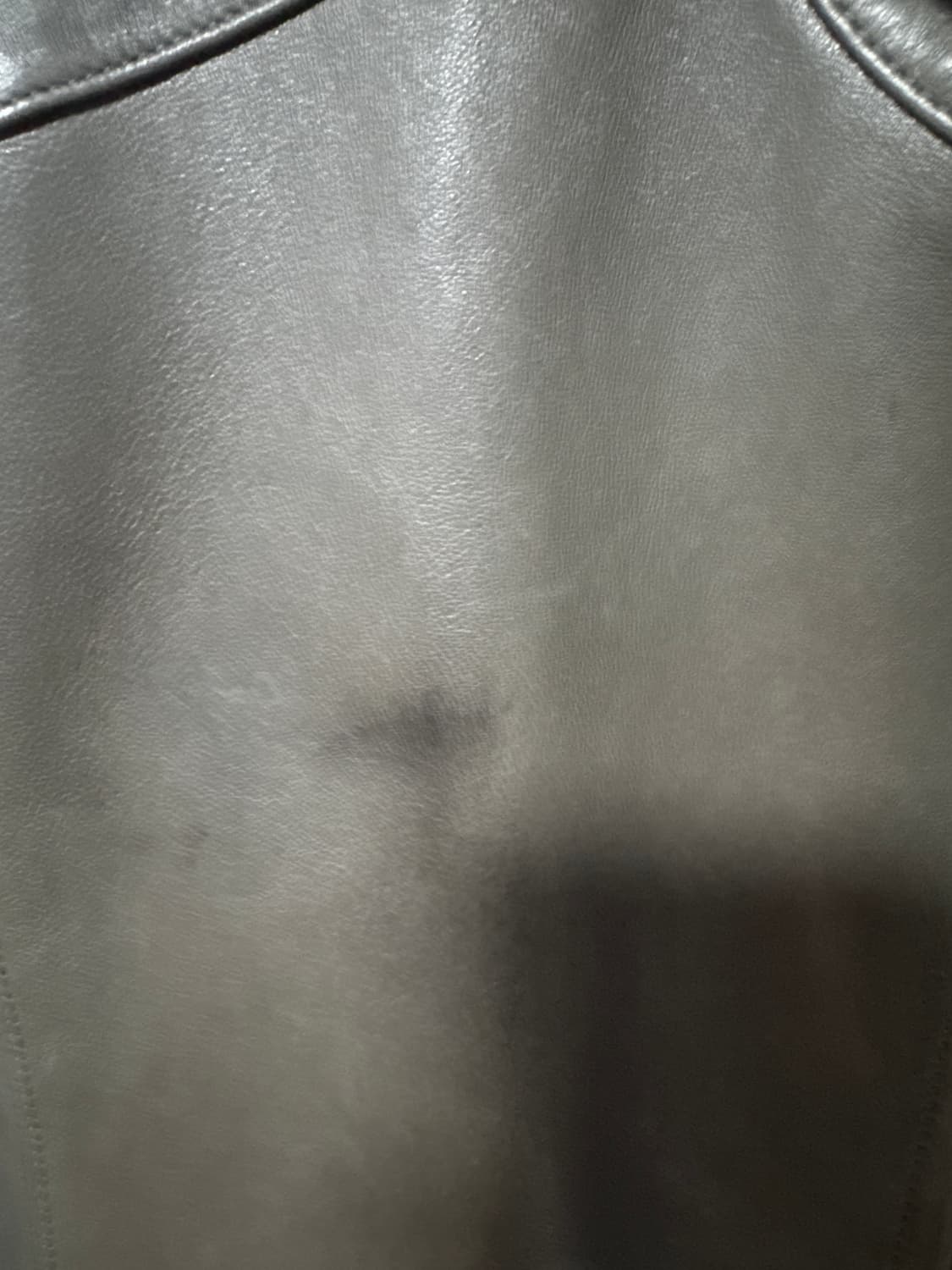 아모멘토 램스킨 레더 블루종 상품이미지3