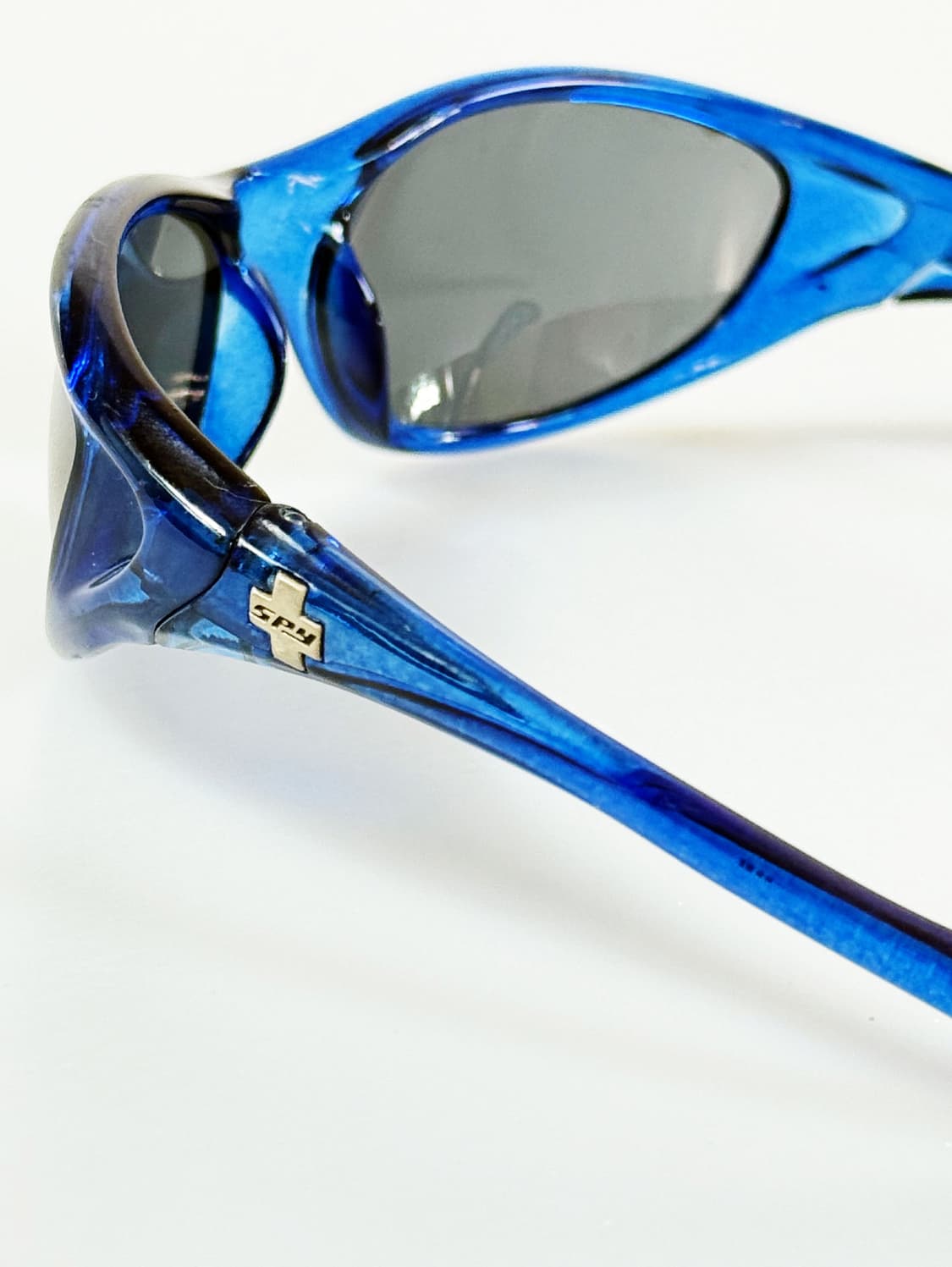 90s SPY EYEWEAR 블루톤 랩어라운드 빈티지 선글라스 상품이미지4