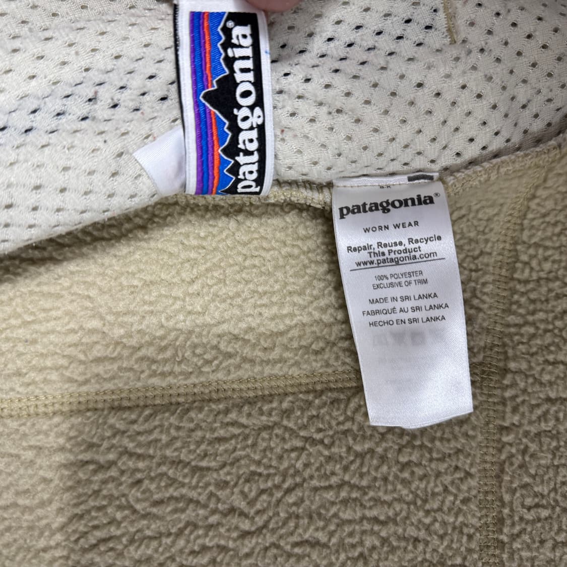파타고니아 레트로 플리스 L12 여성 xs~s 사이즈  상품이미지3
