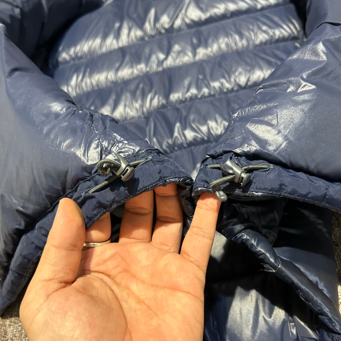 M) 노스페이스 700 구스다운 퍼텍스 경량 패딩 점퍼 상품이미지9