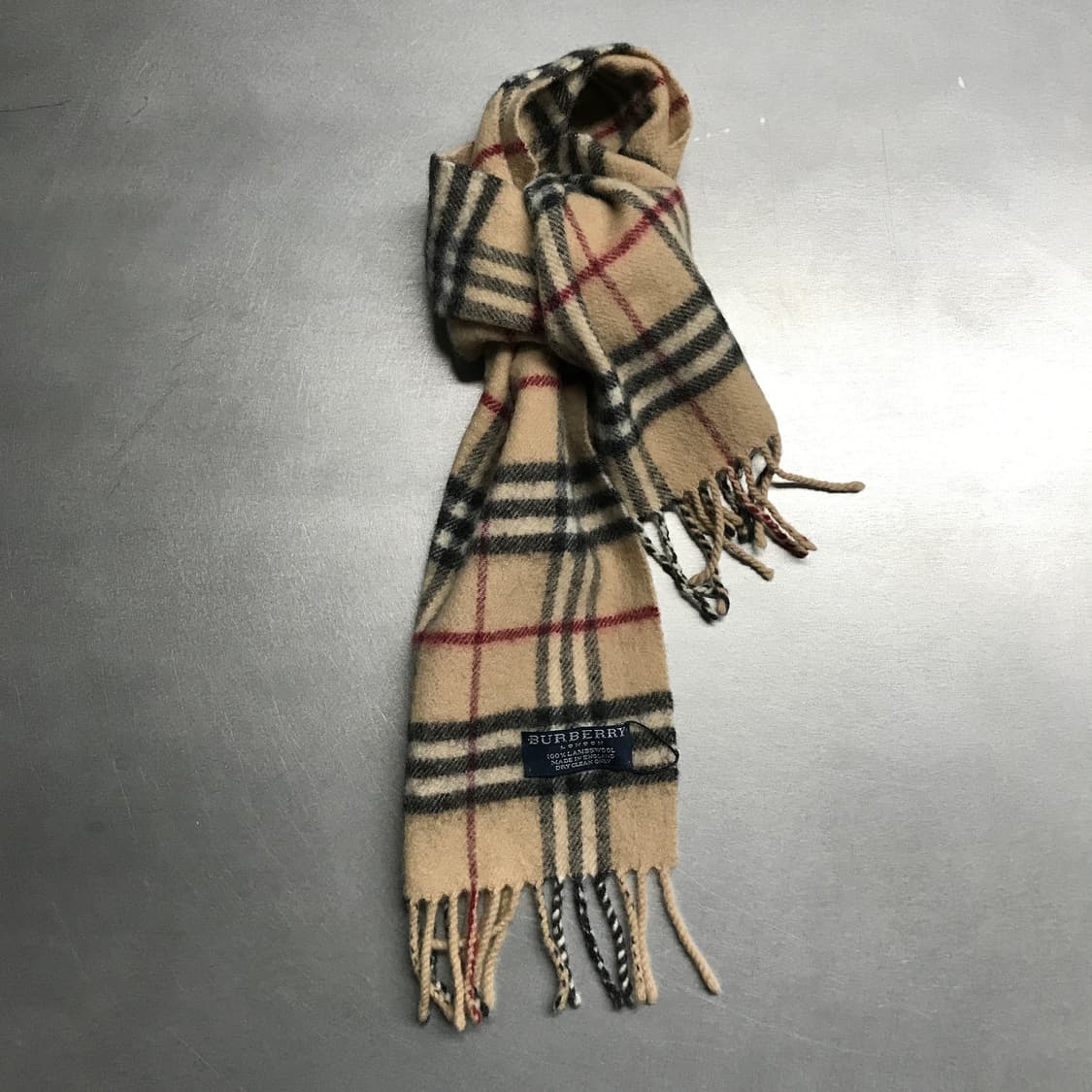 버버리 정품 램스울 머플러 베이지 상품이미지1