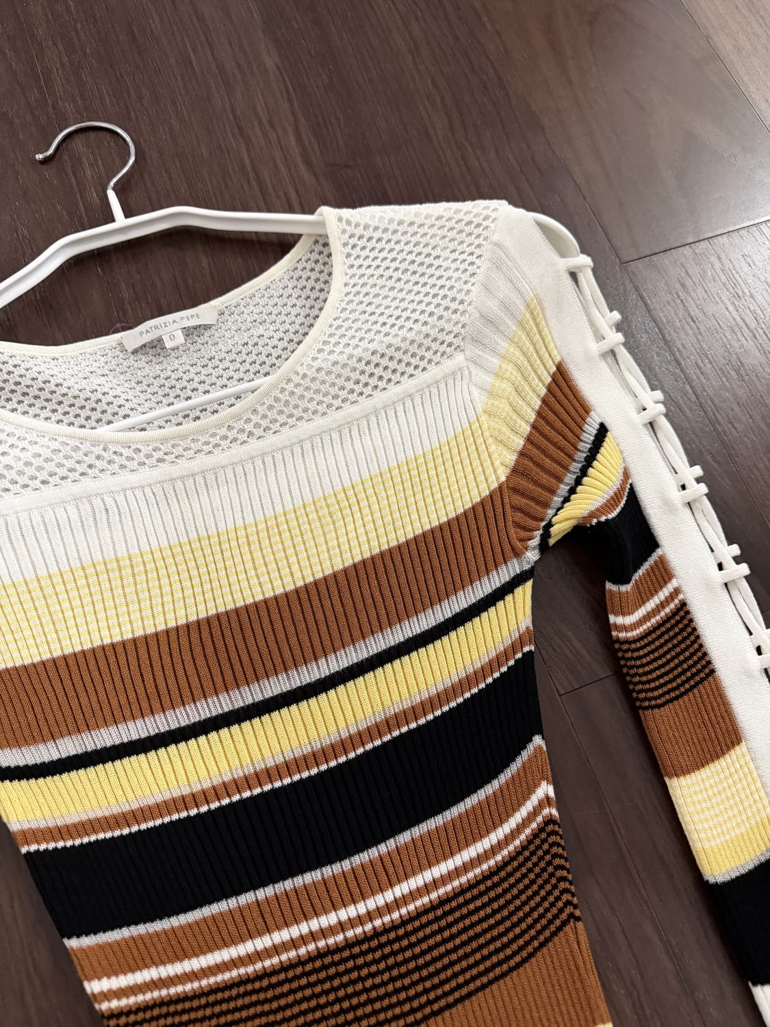 PATRIZIA PEPE 파트리치아 페페 골지 맥시 롱 원피스 상품이미지2