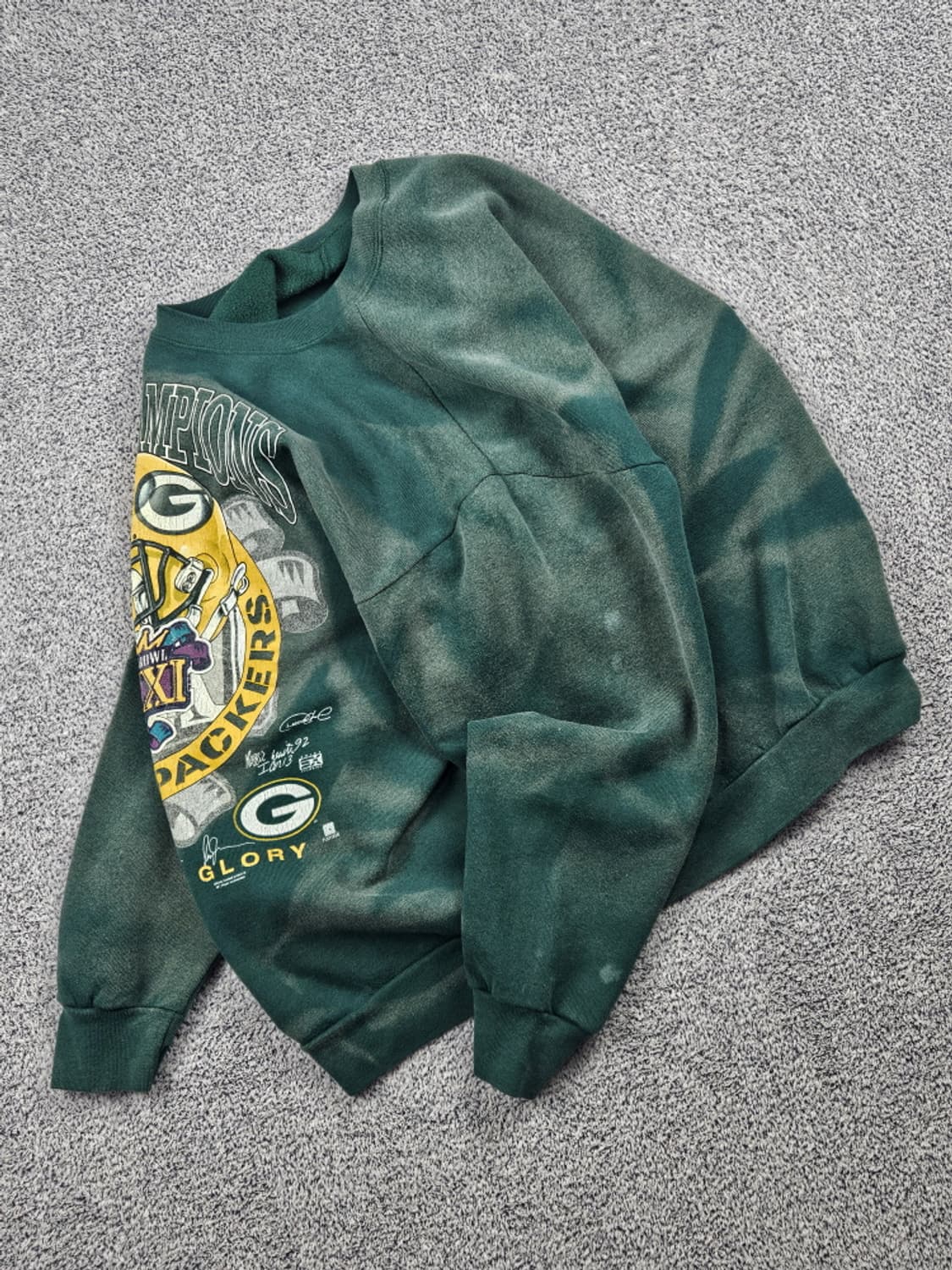 90's USA 델타 다잉워시드커스텀 맨투맨 ( 2XL ) / 10138 상품이미지2