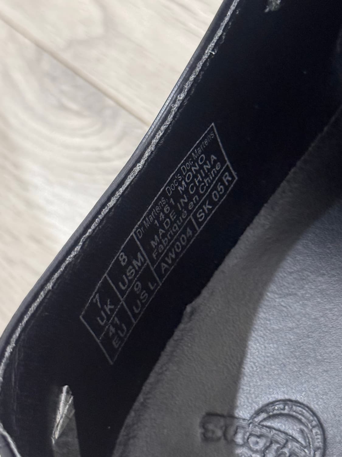 닥터마틴 1461 모노 블랙 상품이미지4