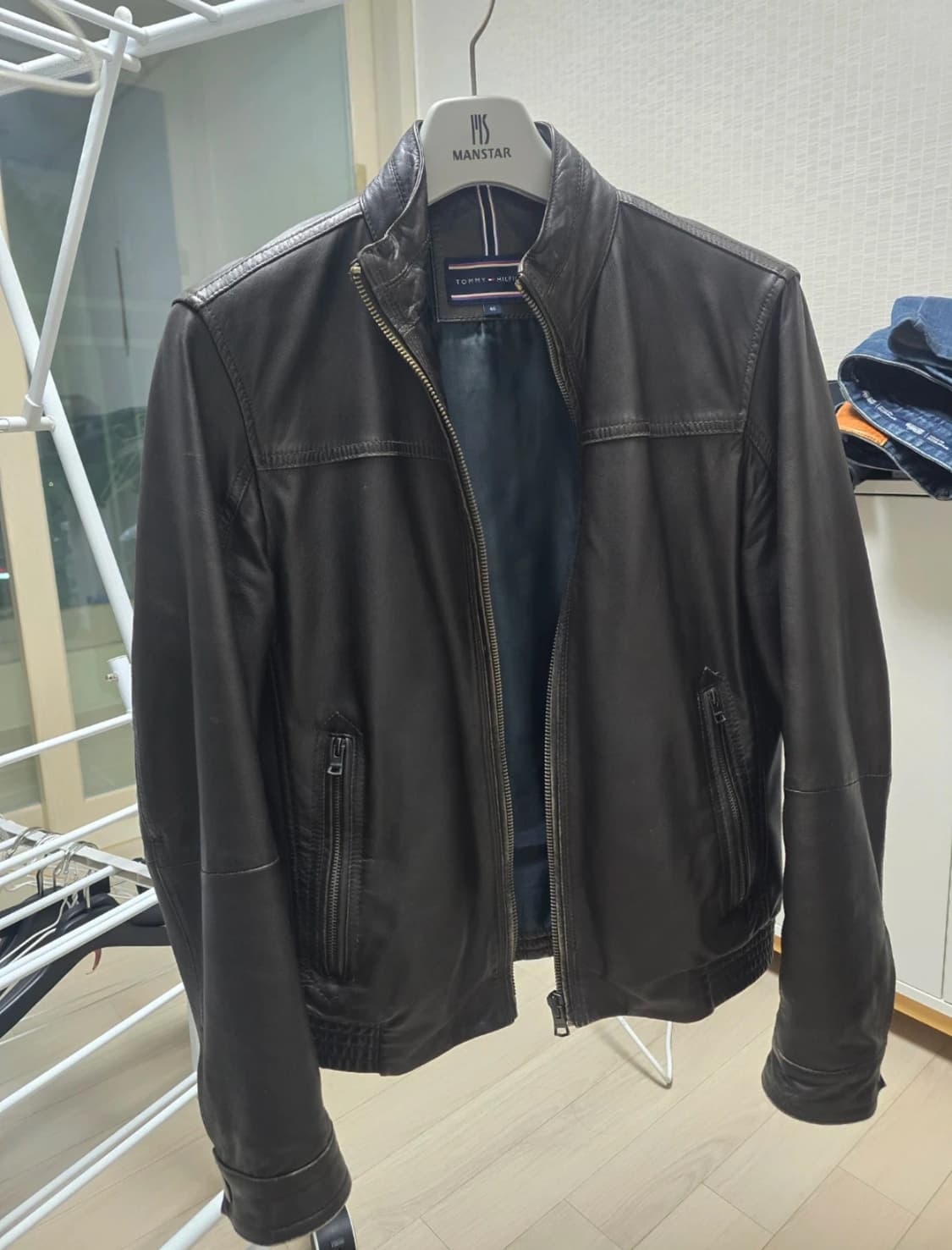 타미힐피거 가죽자켓 m 상품이미지1