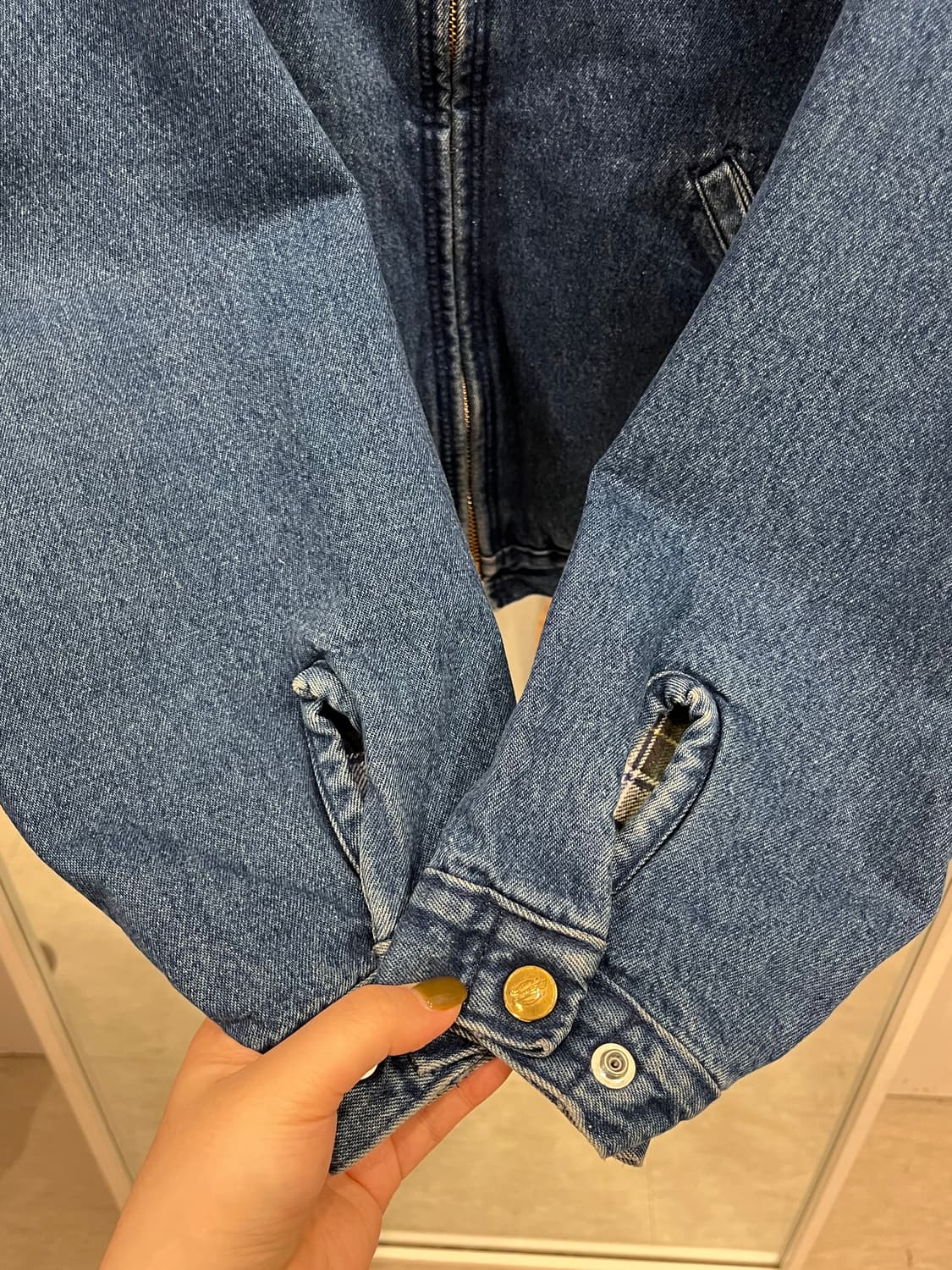 90s Dickies 디키즈 디트로이트 데님 워크 자켓 상품이미지5