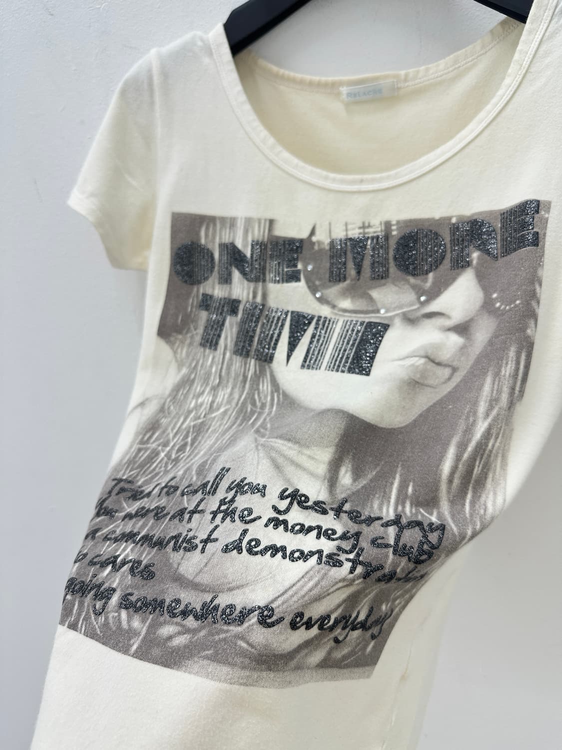 NONE vintage printing tee 상품이미지4