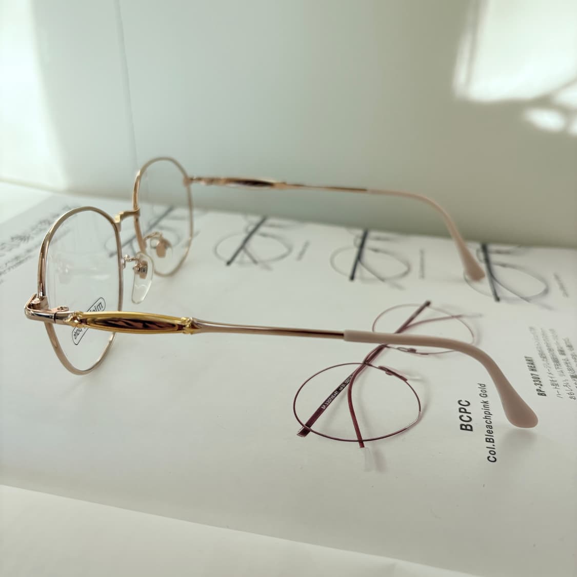 Michael paris 골드 메탈 빈티지안경 상품이미지4