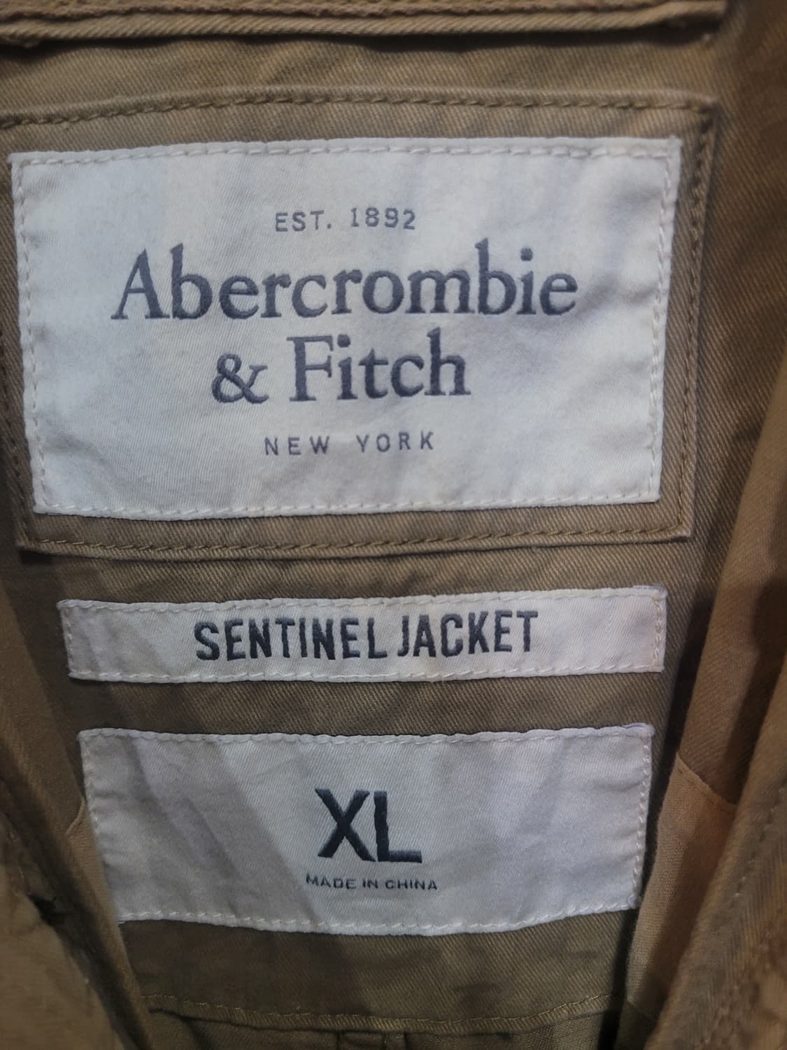 abercrombie 아베크롬비 빈티지 센티넬 밀리터리 야상 자켓  상품이미지5