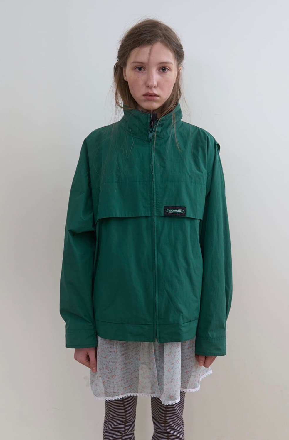 노컨텐츠 Standard Jumper Green 바람막이 상품이미지4