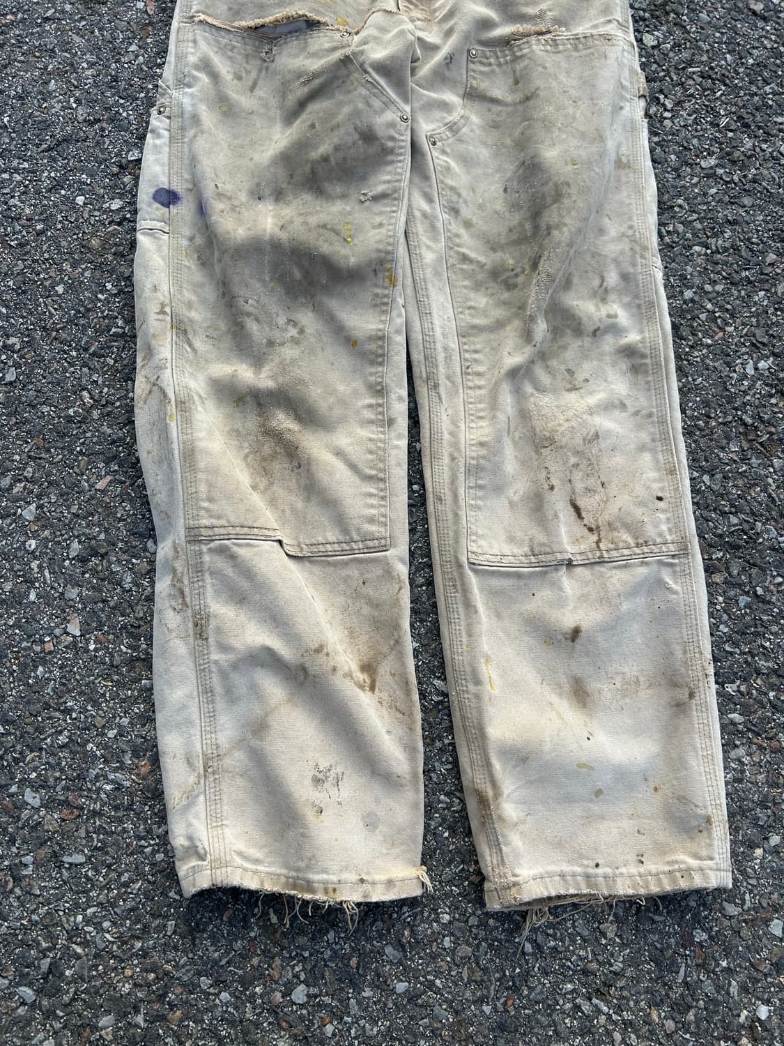 90‘s 빈티지 칼하트 B01 더블니 32in 상품이미지3