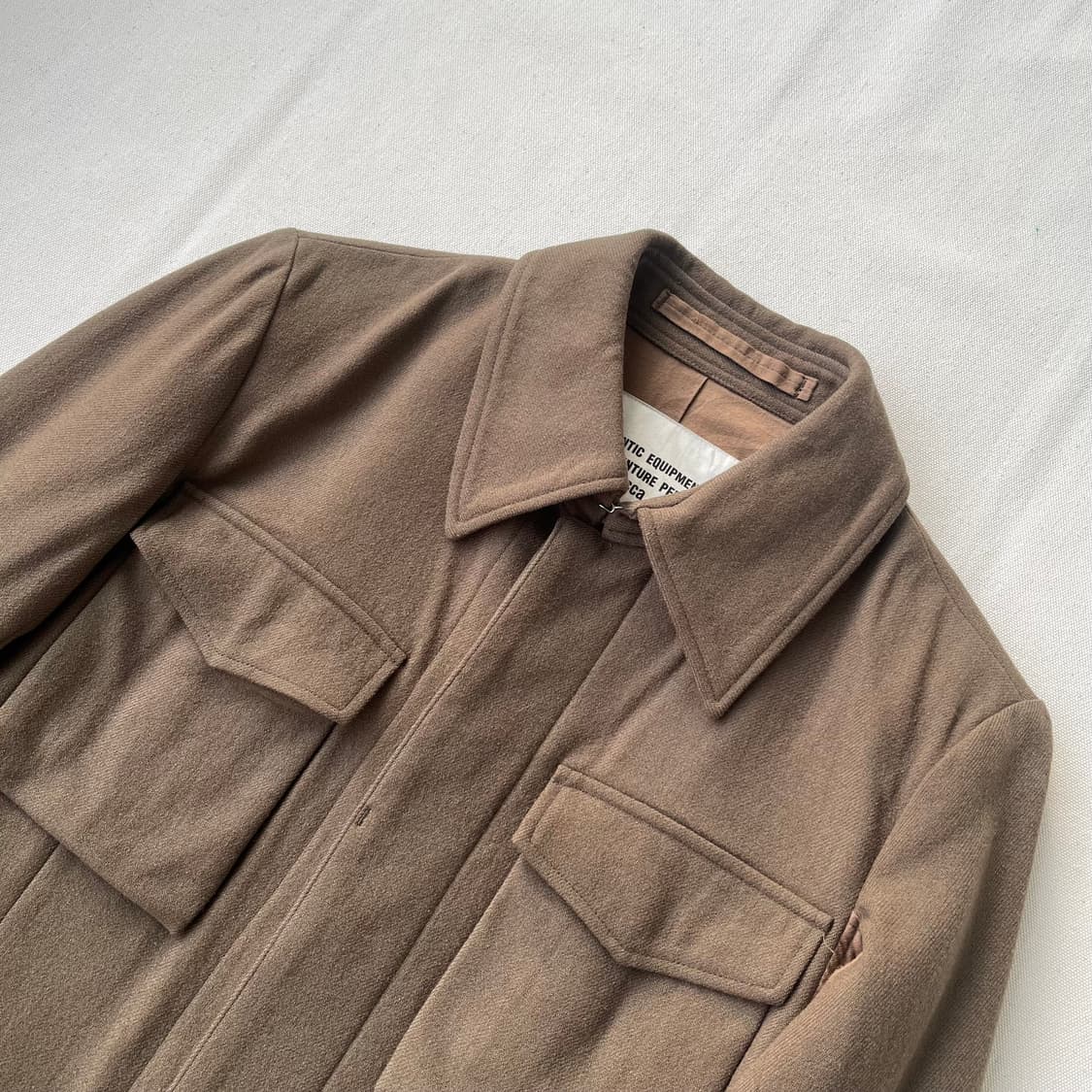 주카 울 밀리터리 사파리 자켓 / 4포켓 상품이미지2