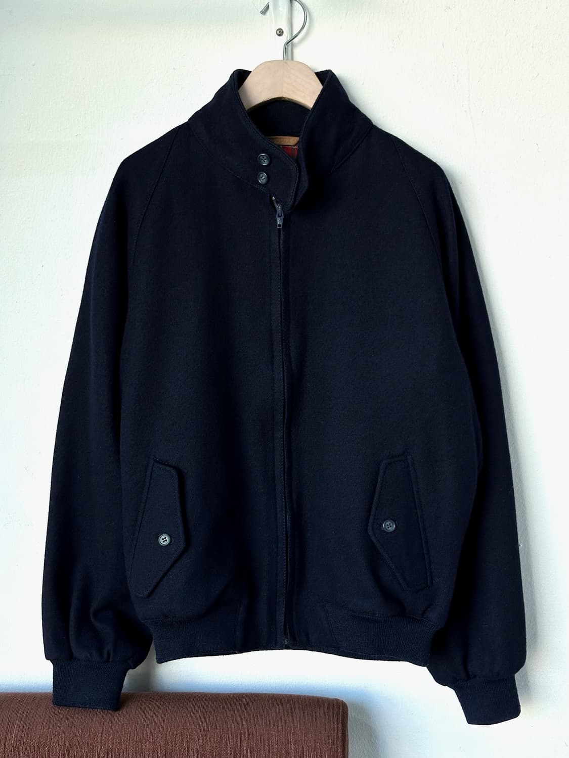 Melton wool harrington Jacket 상품이미지2