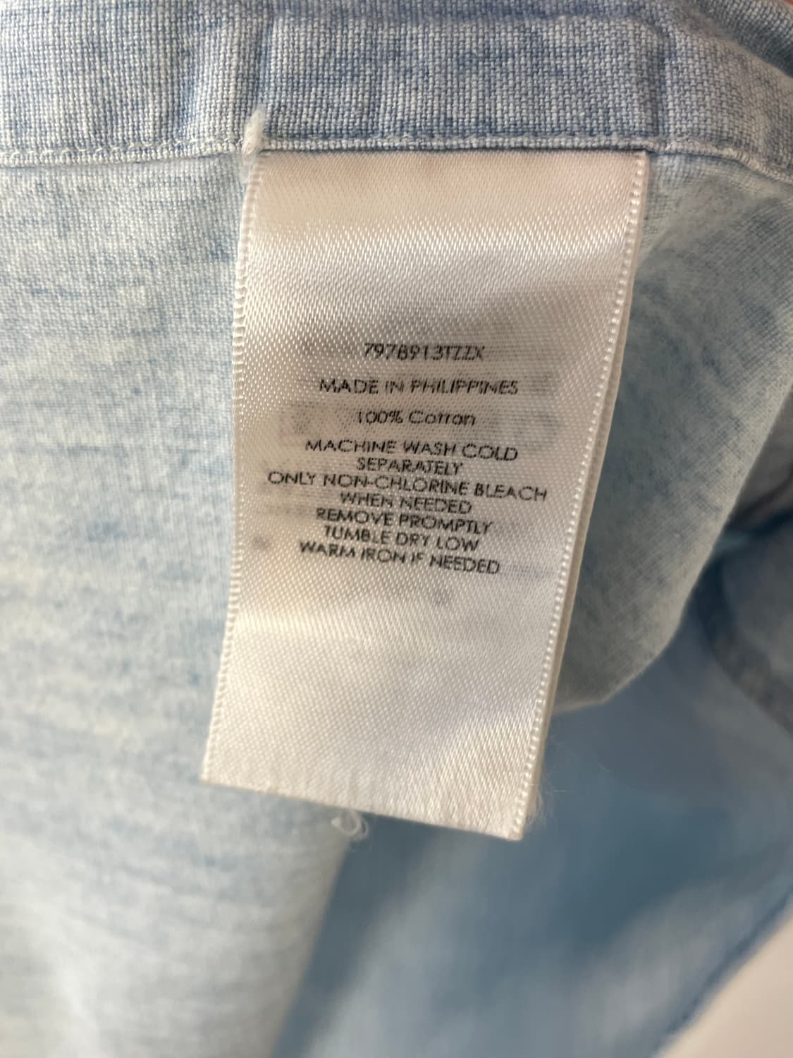 폴로 데님 셔츠  상품이미지4