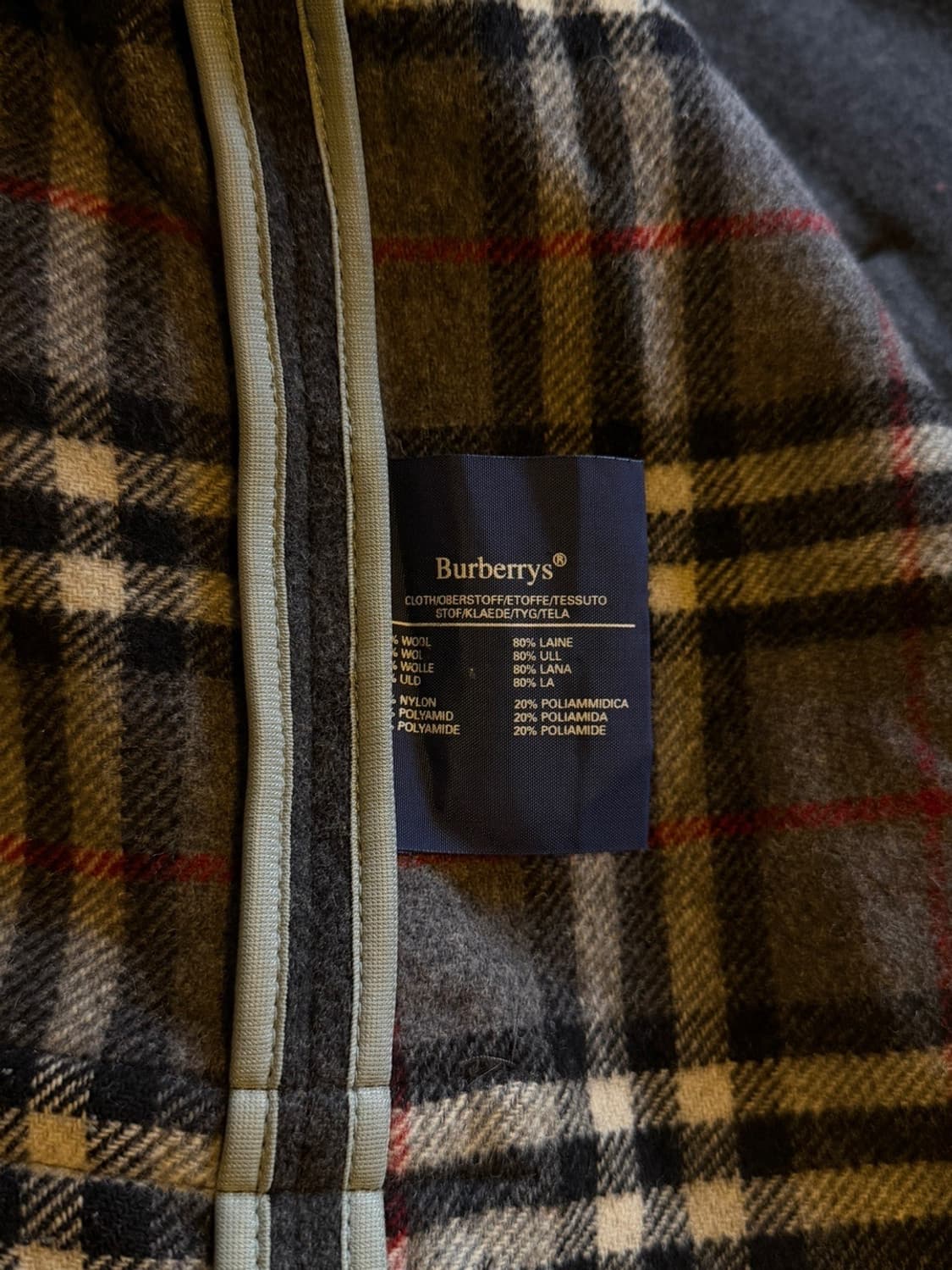 버버리 헤비멜톤울 코트 105 상품이미지6