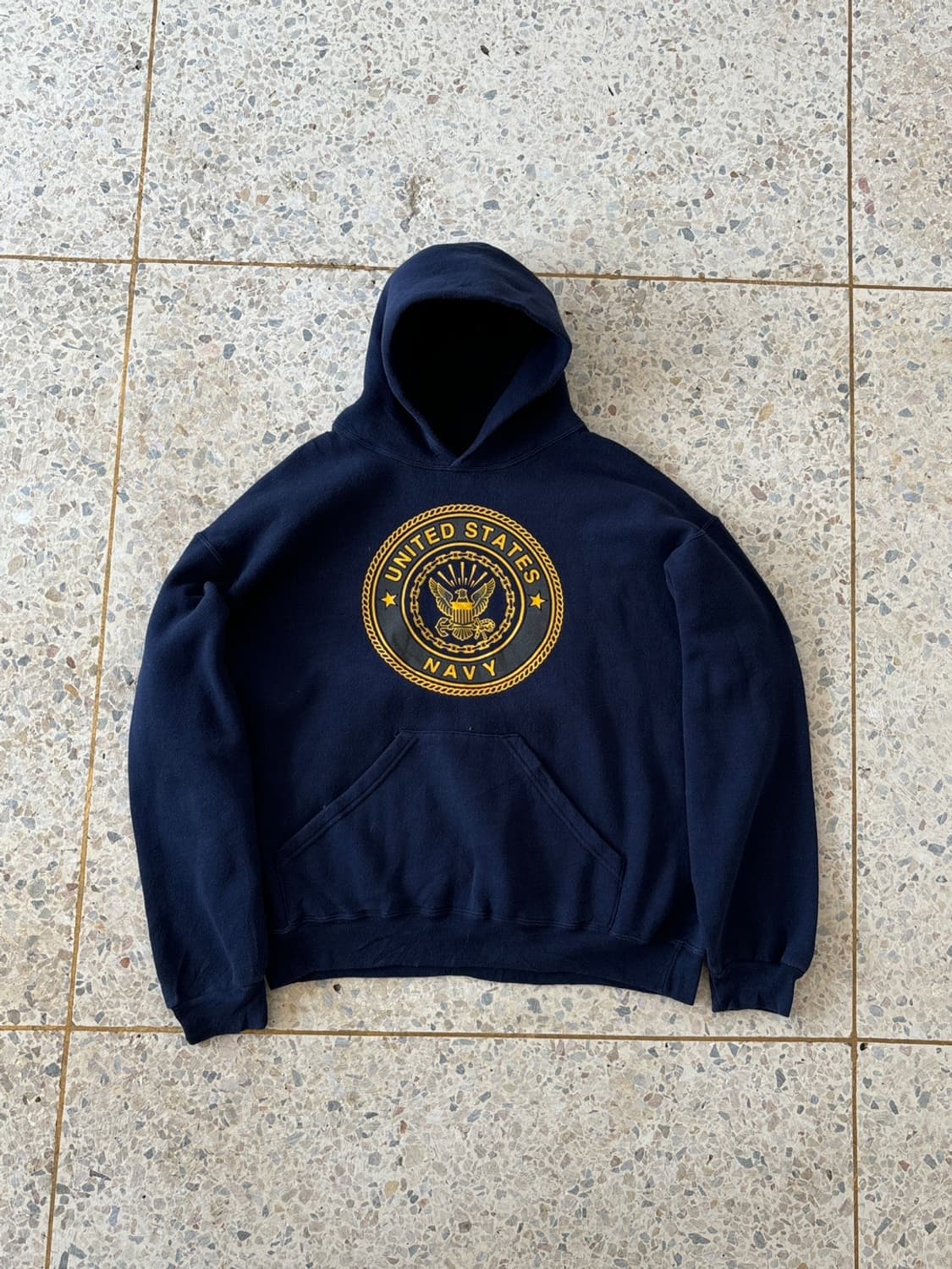 밀리터리 NAVY 후드티 네이비 상품이미지4