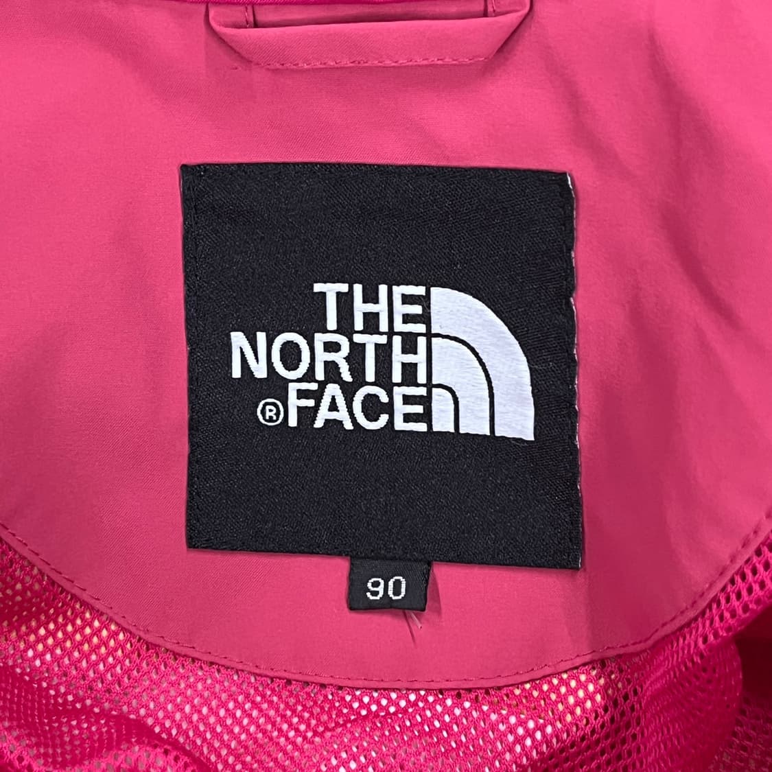 [정품/L] 노스페이스 핑크 바람막이 자켓 b14 상품이미지4