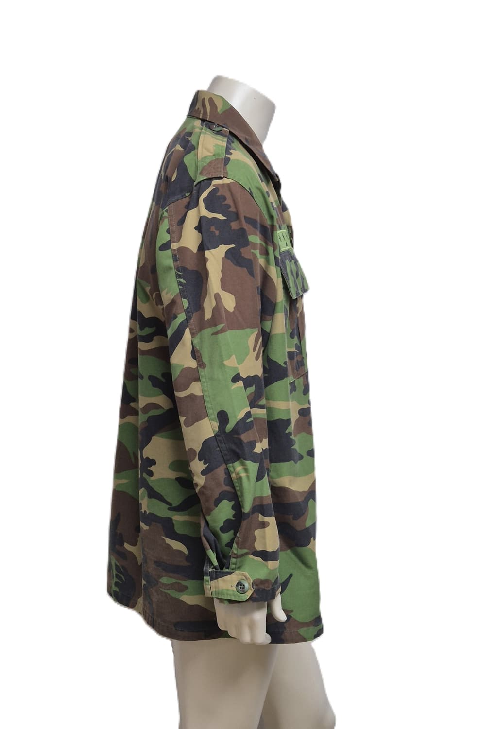 육군 구형 1군단 일병 후기형 동계 위장복 전투복 상의 자켓 (XXL) 상품이미지3