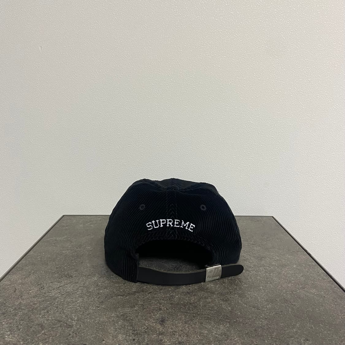 슈프림 코듀로이 블랙 에스로고 S로고 볼캡 모자 6패널 캡 상품이미지4