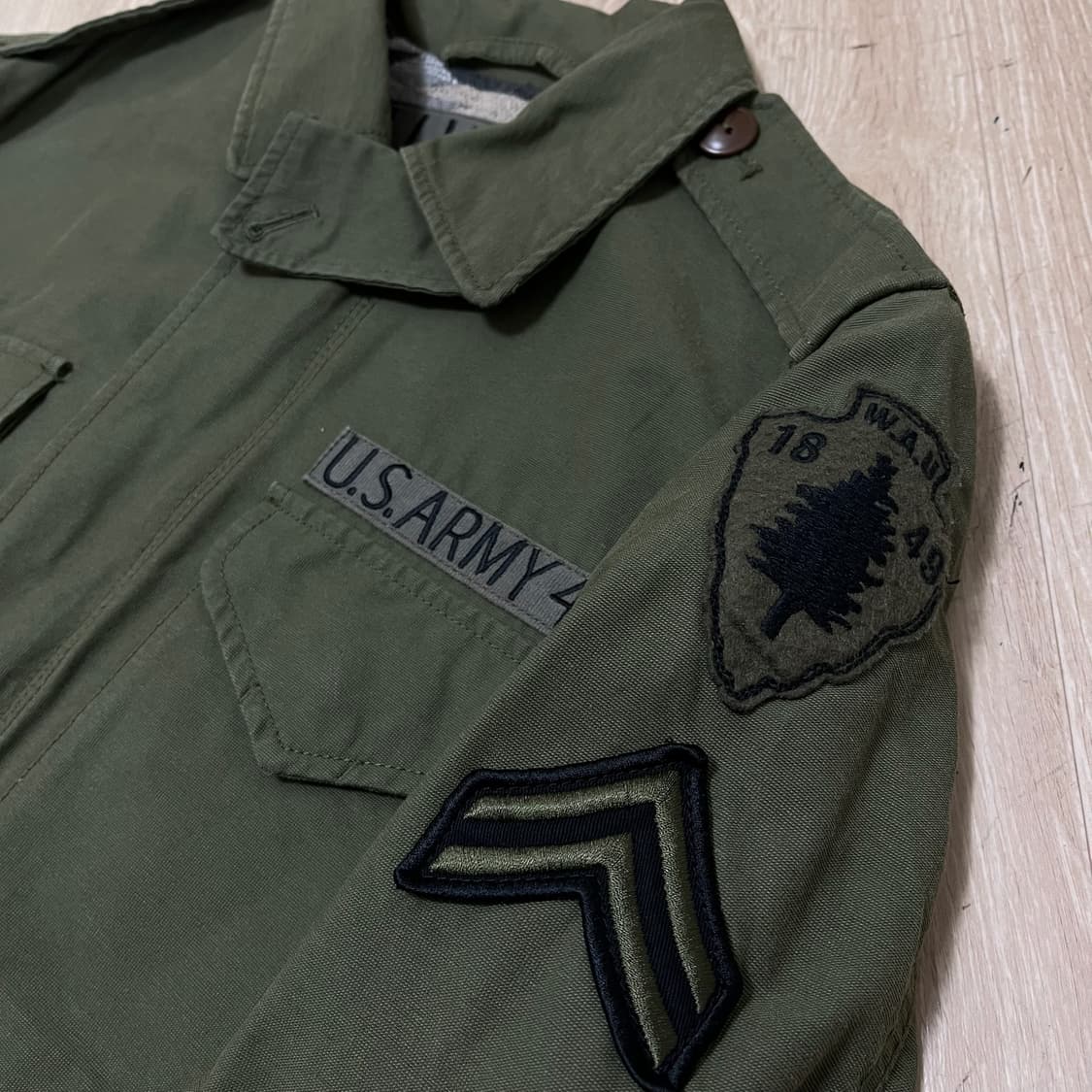 후아유 미군 밀리터리 와펜 M-51 필드 야상자켓 [카키] S/90 상품이미지5