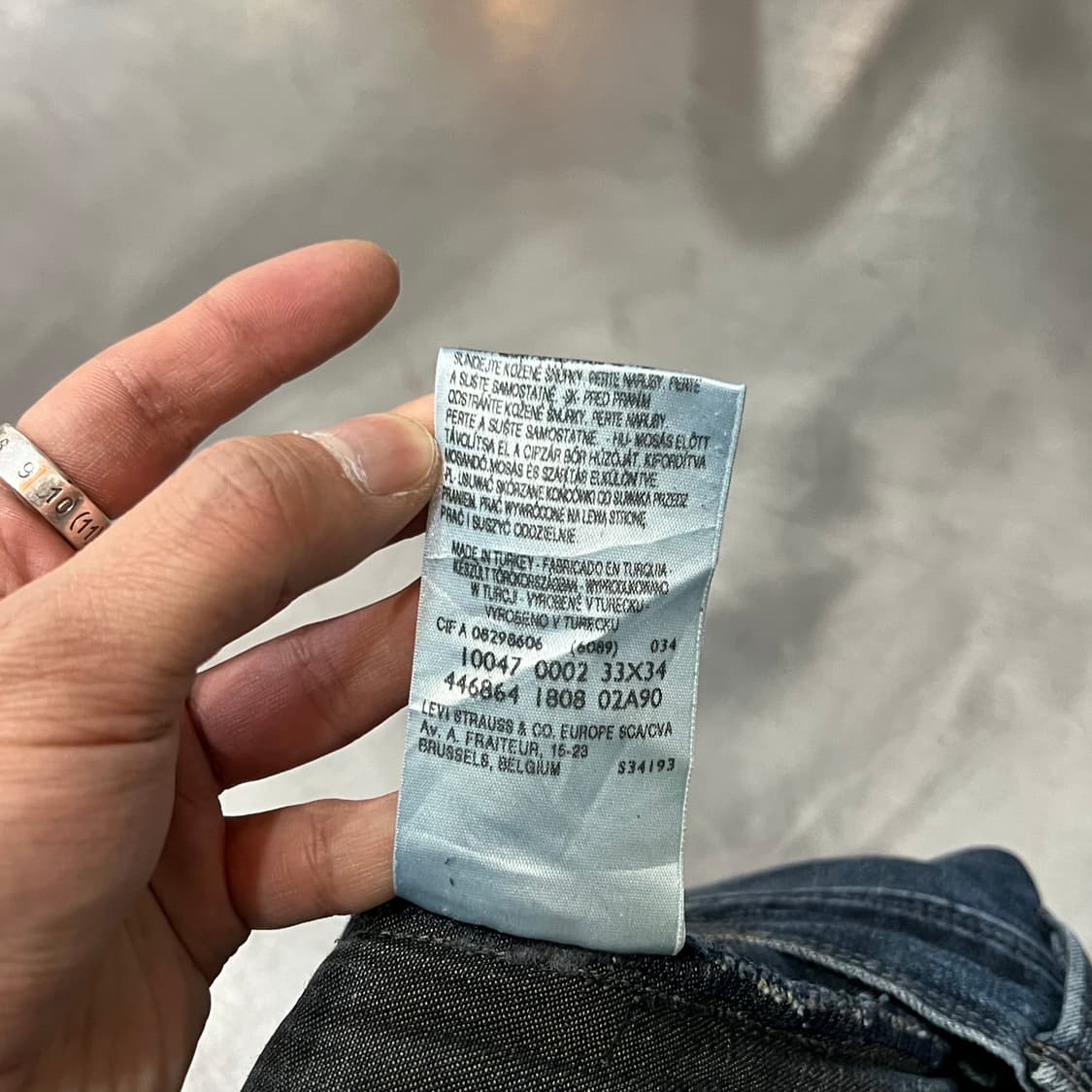  리바이스 엔지니어드진 데님 팬츠 y14708 상품이미지10