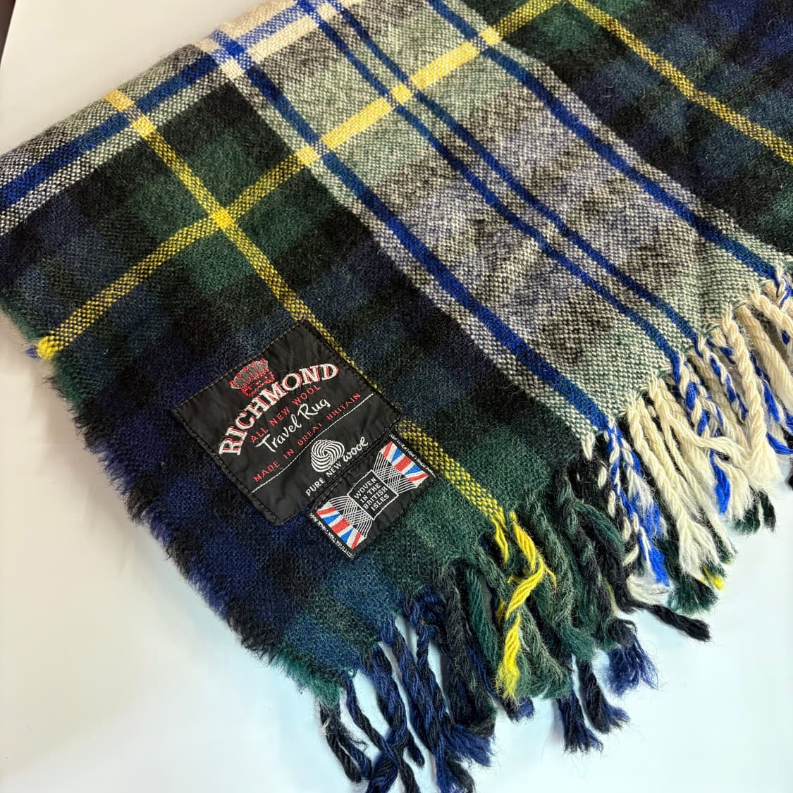 RICHMOND 타탄체크 트레블 러그 (GREAT BRITAIN)  상품이미지1