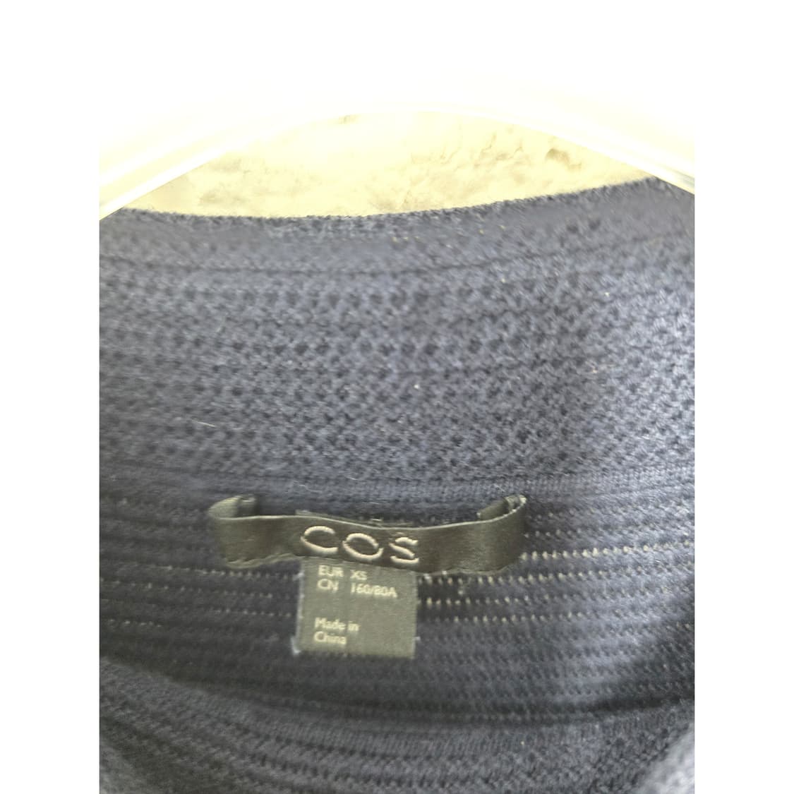 코스 COS 네이비 코듀로이 니트 S 상품이미지2