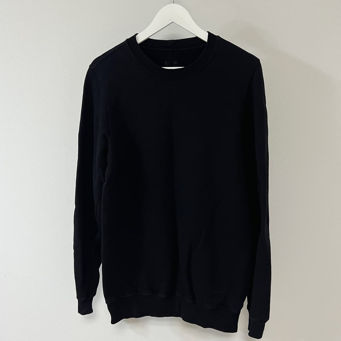 릭오웬스 14SS 다크쉐도우 스웻 맨투맨 블랙 상품이미지3