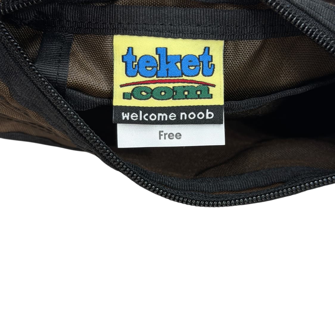 TEKET 테켓 브라운 썸머 아워스 나일론 크로스백 가방 상품이미지5