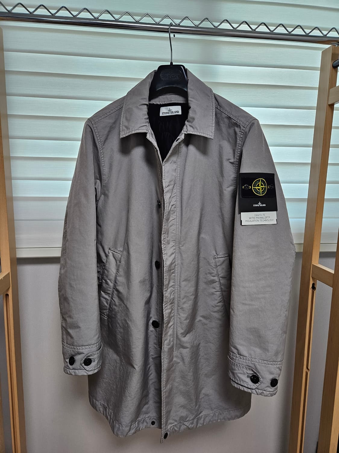 스톤아일랜드/ 20fw 다비드 tc 프리마로프트 카코트 머드그레이/ L 상품이미지2