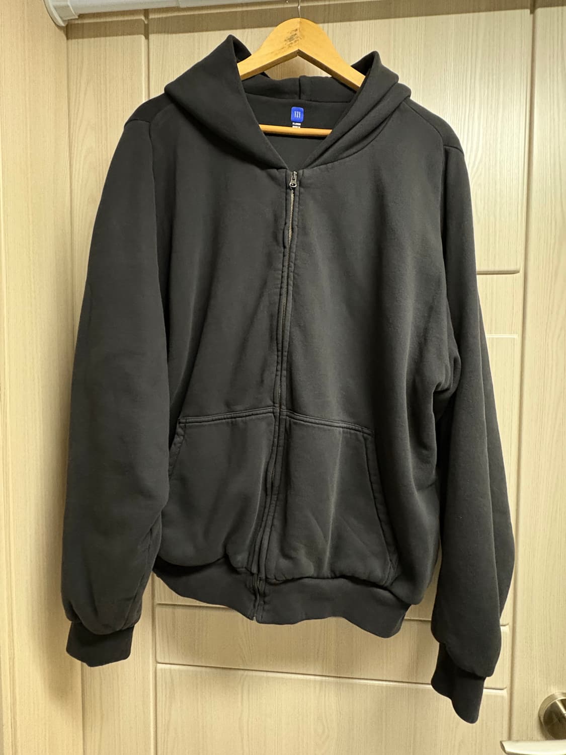 yzy yeezy 후드집업 블랙 XL 상품이미지3