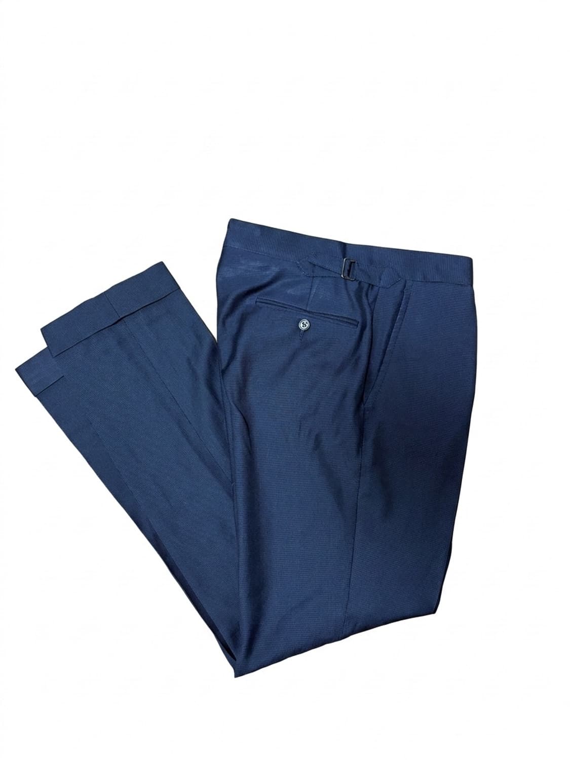 [Polo Ralph Lauren]네이비 울 블랜드 투턱 트라우저 팬츠 상품이미지2