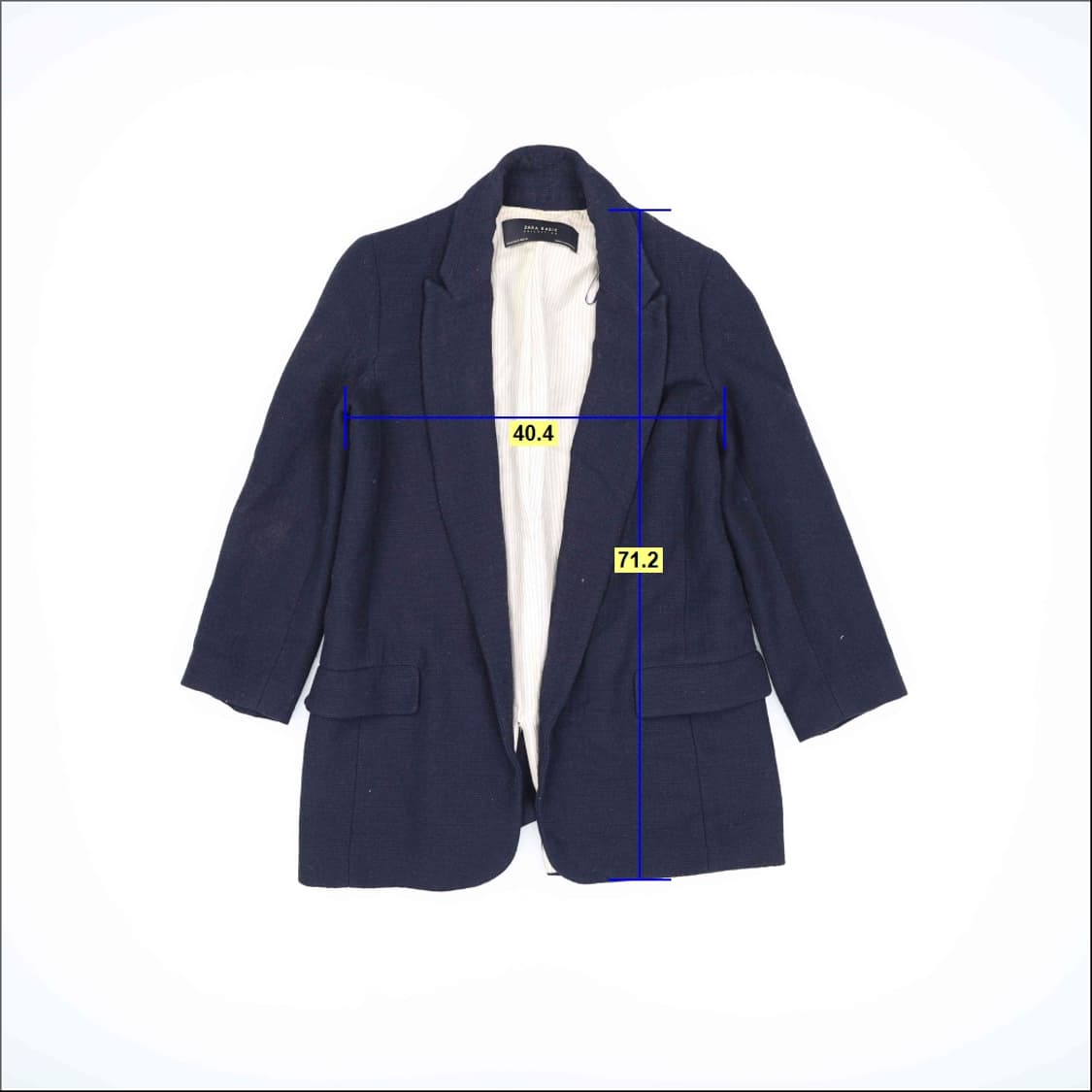 [EUR XS] 자라 여성 블레이저자켓 1223H1 상품이미지5