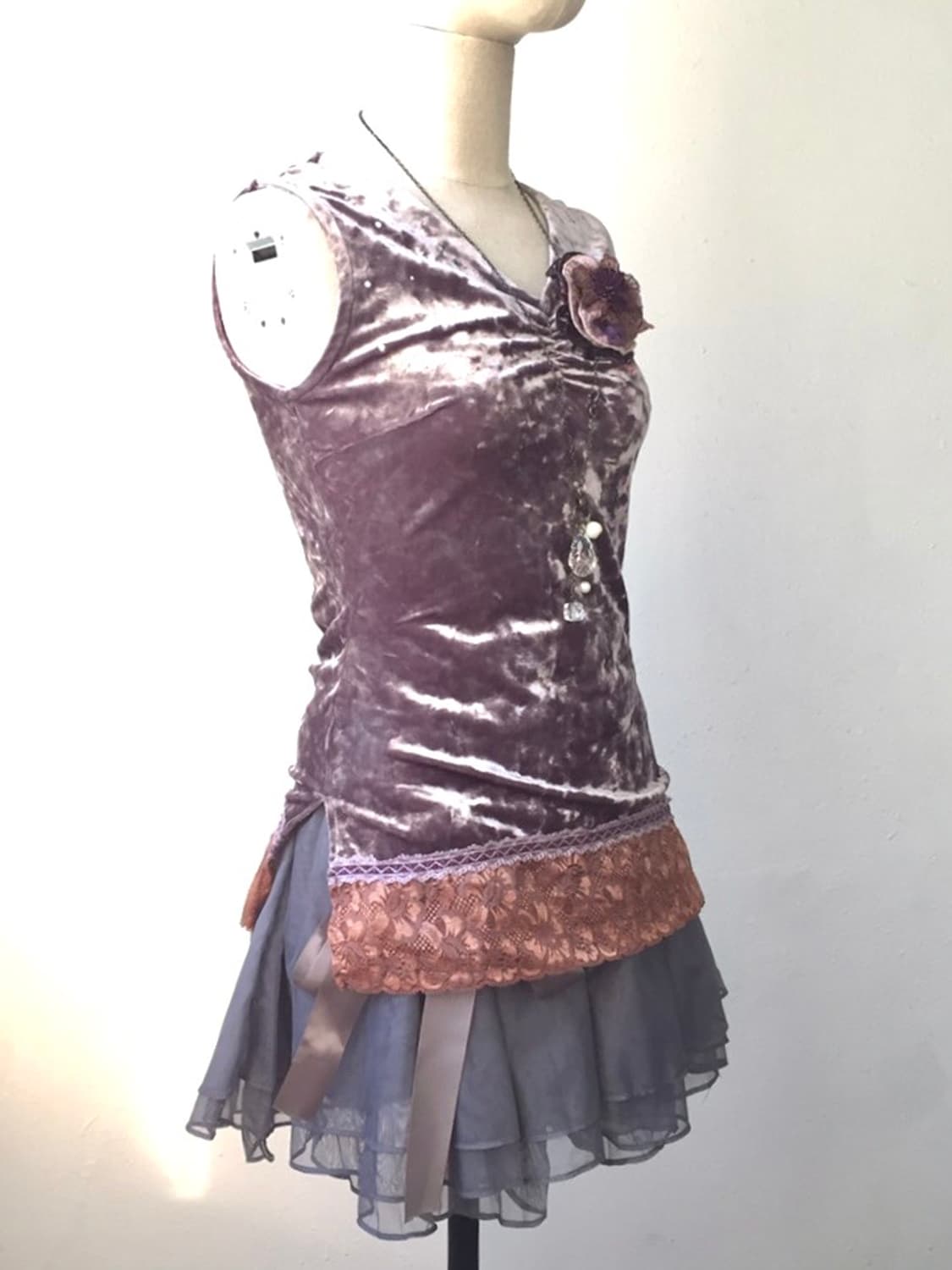 로걀 비즈레이스 슬리브리스 상품이미지2