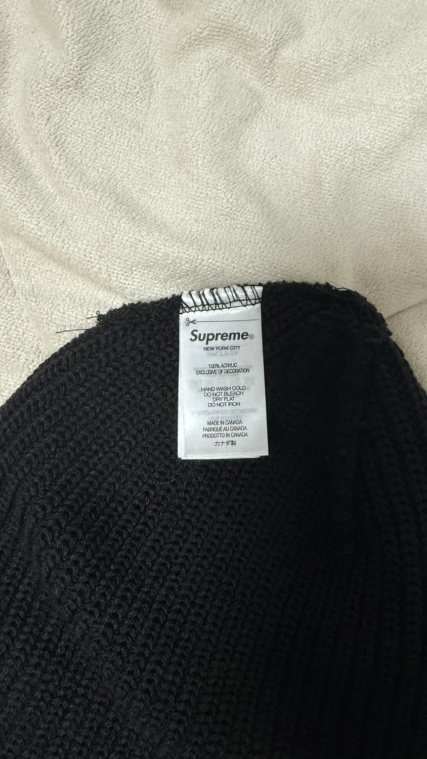 슈프림 루즈 게이지 비니 블랙 상품이미지3