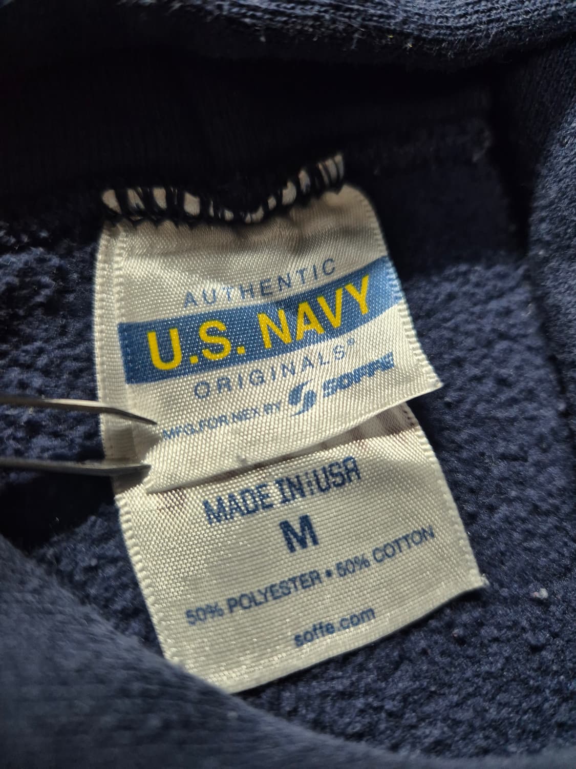 미군 NAVY 후드 상품이미지6