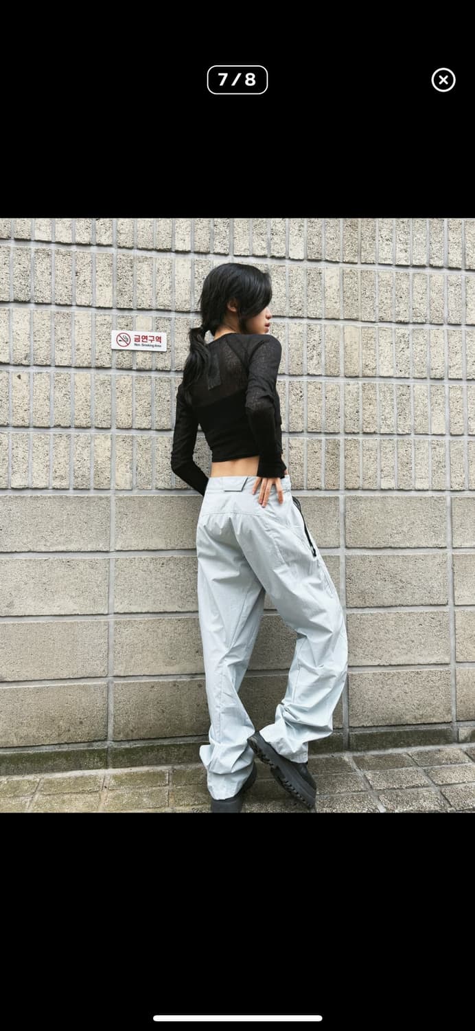 혜인서 와이드 윈드브레이커 팬츠 상품이미지7