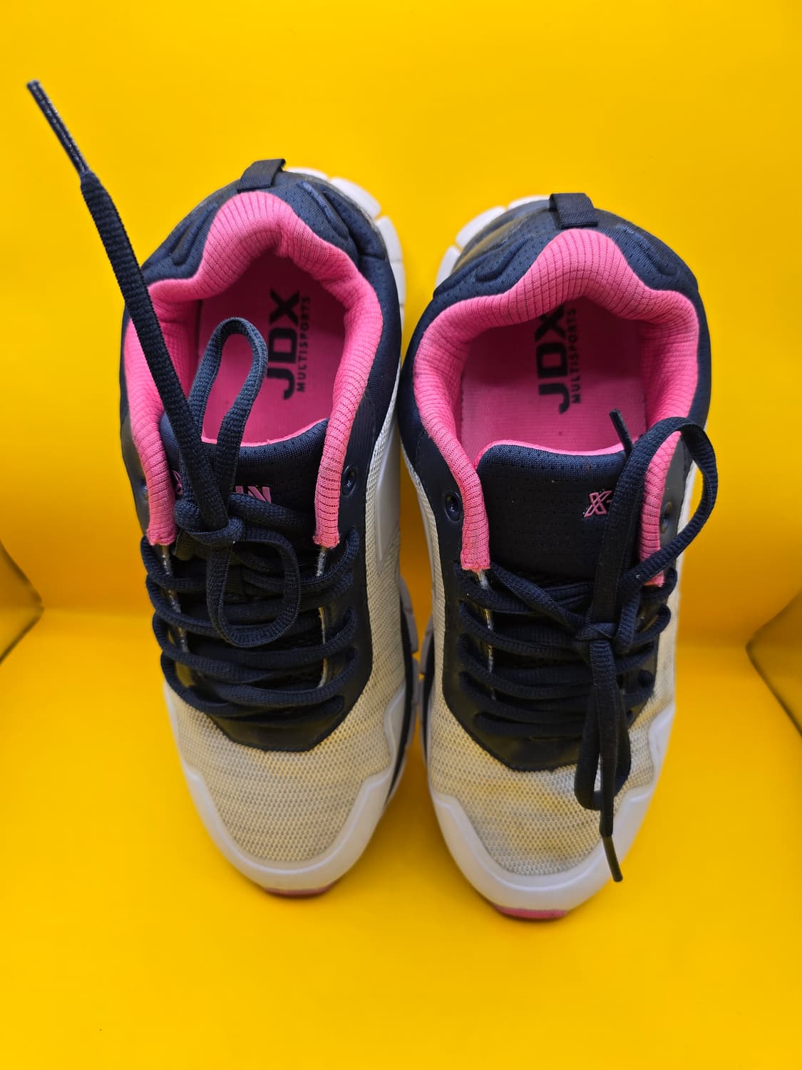 JDX X-RUN 흰색/네이비 여성테니스화  러닝화240 상품이미지2