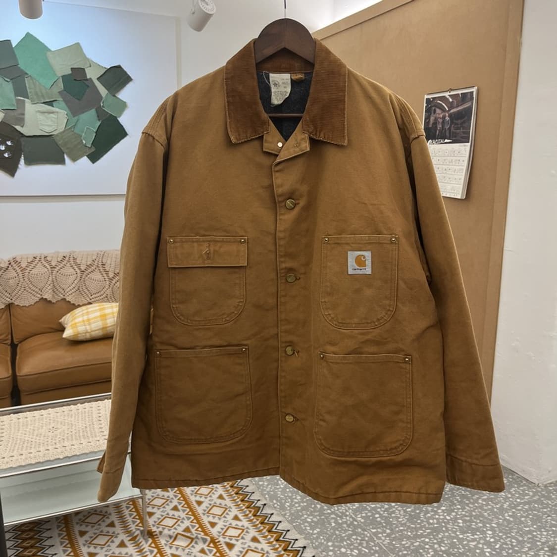 칼하트 컨트리 빈티지 초어 1 워크 자켓 46 C10650 상품이미지3