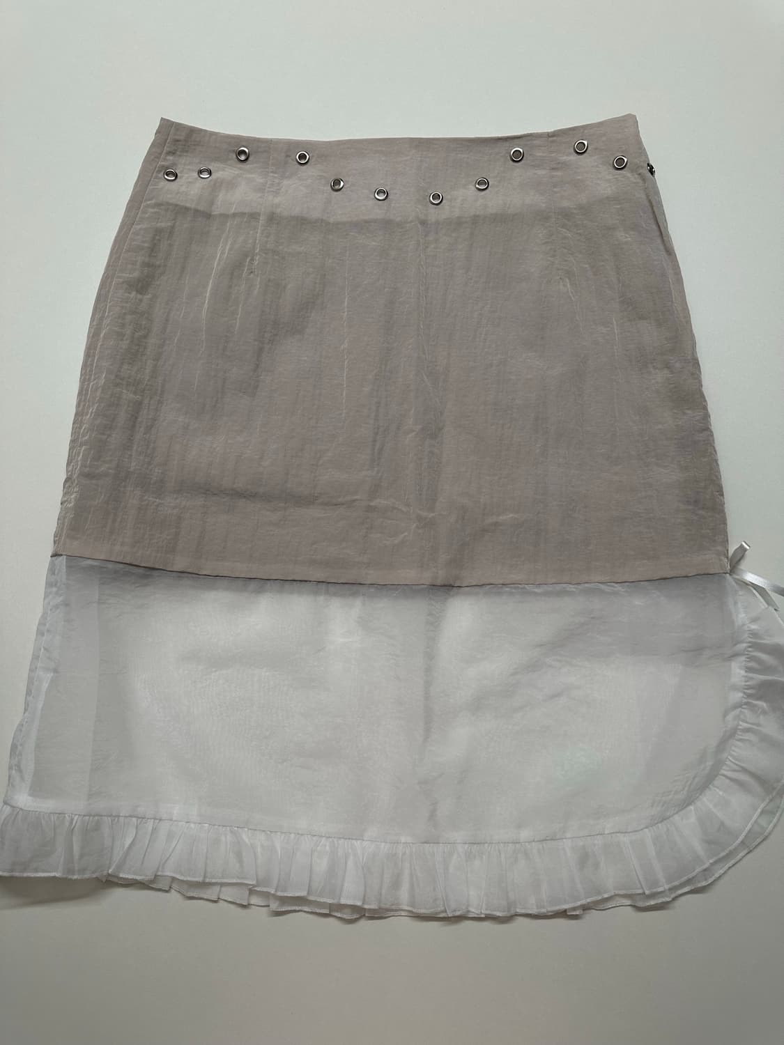 데어드 EYELET RUFFLE SKIRT 상품이미지8