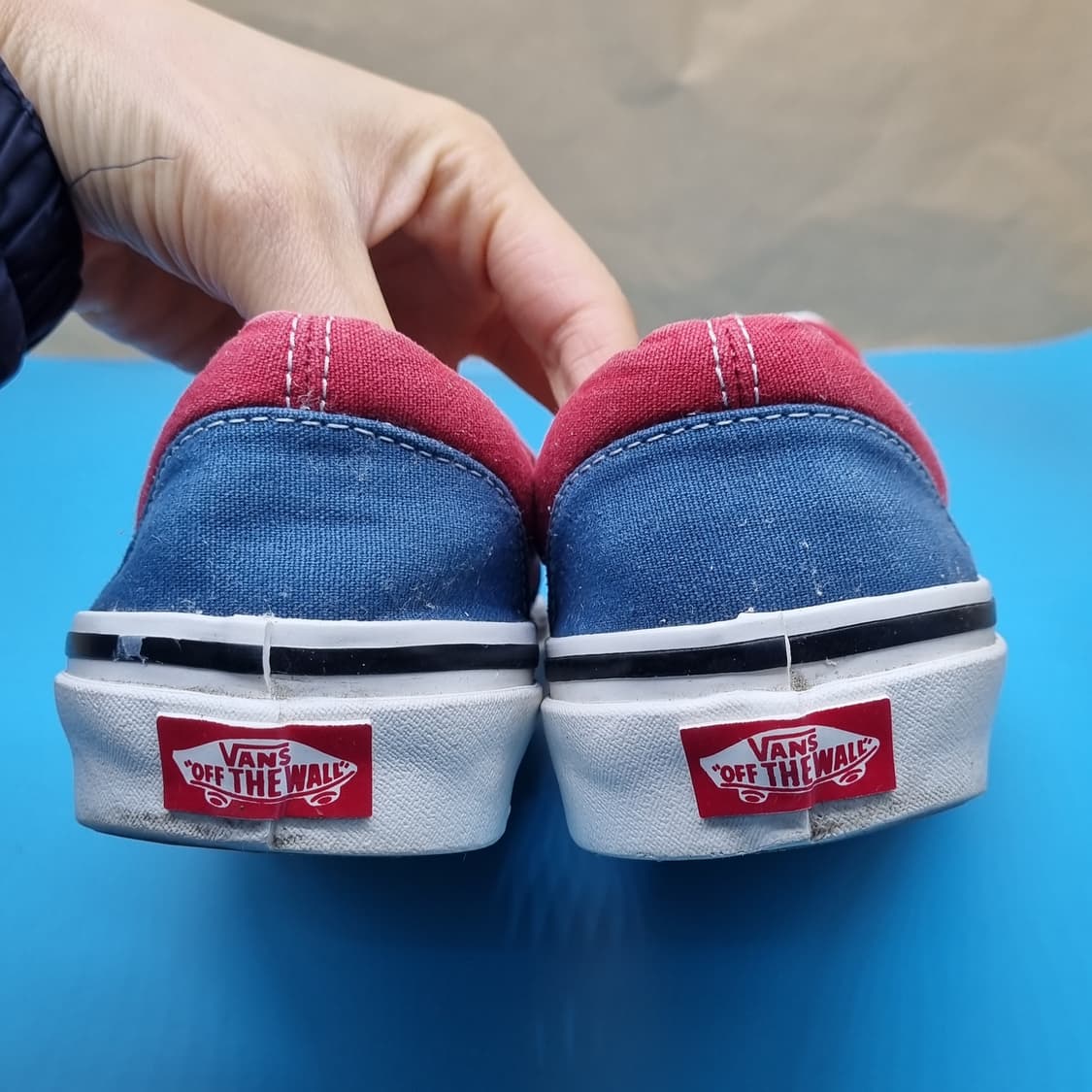 반스 에라95 애너하임 네이비 스니커즈 265 상품이미지4