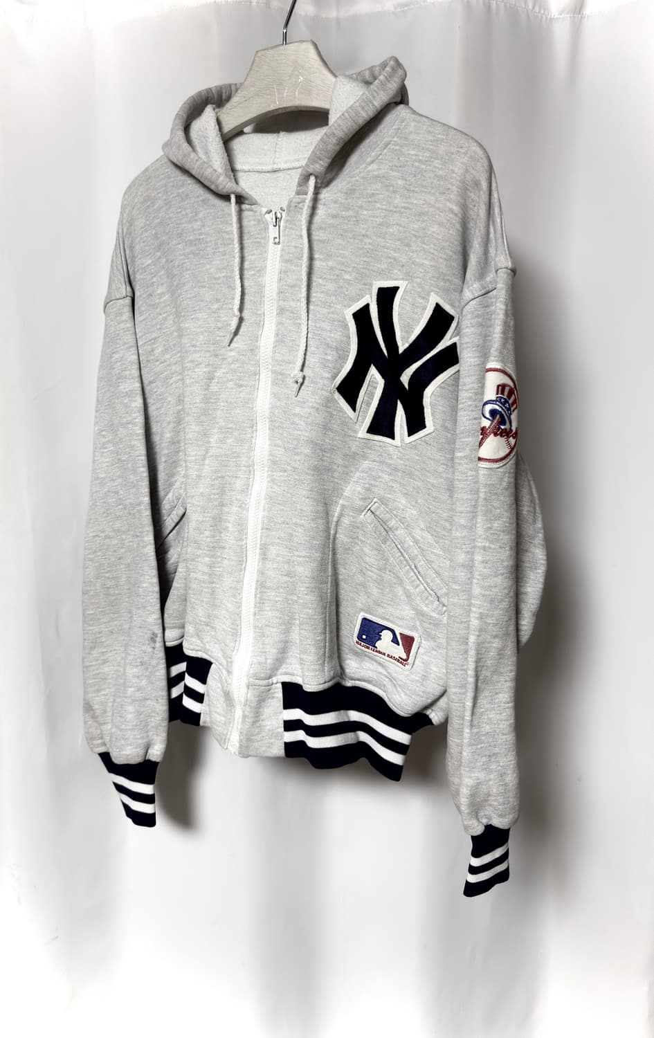New York Yankees 80s Blend 후드집업 상품이미지1
