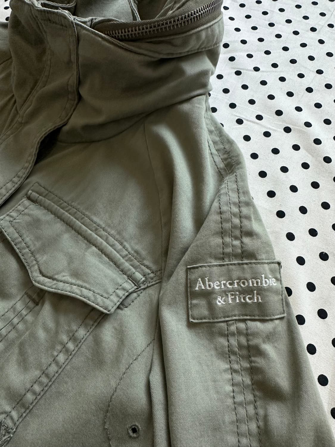 아베크롬비 밀리터리 야상 필드자켓 y2k 갸루 펑크 상품이미지5