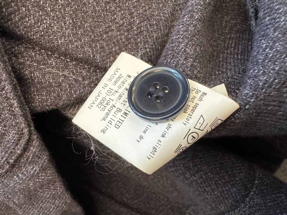 카브엠트 울 버튼 자켓 미시착 처분  상품이미지4