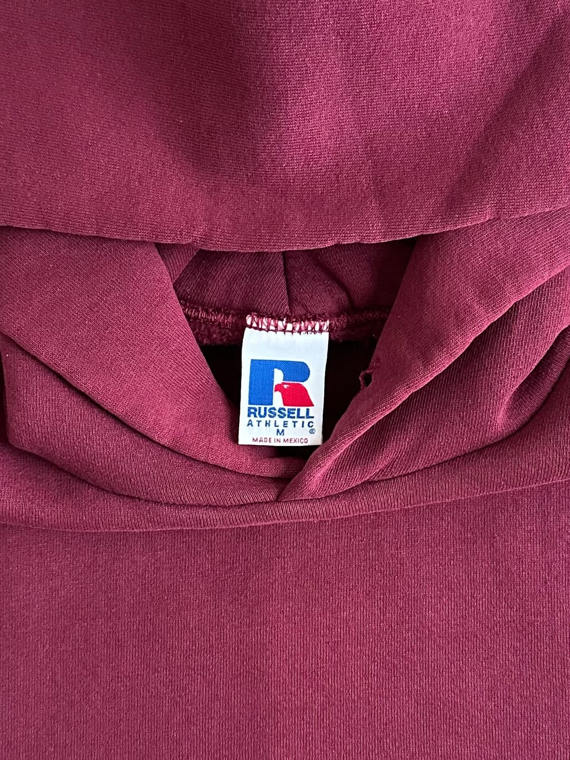 90s 빈티지 러셀 후드 마룬 M 상품이미지6