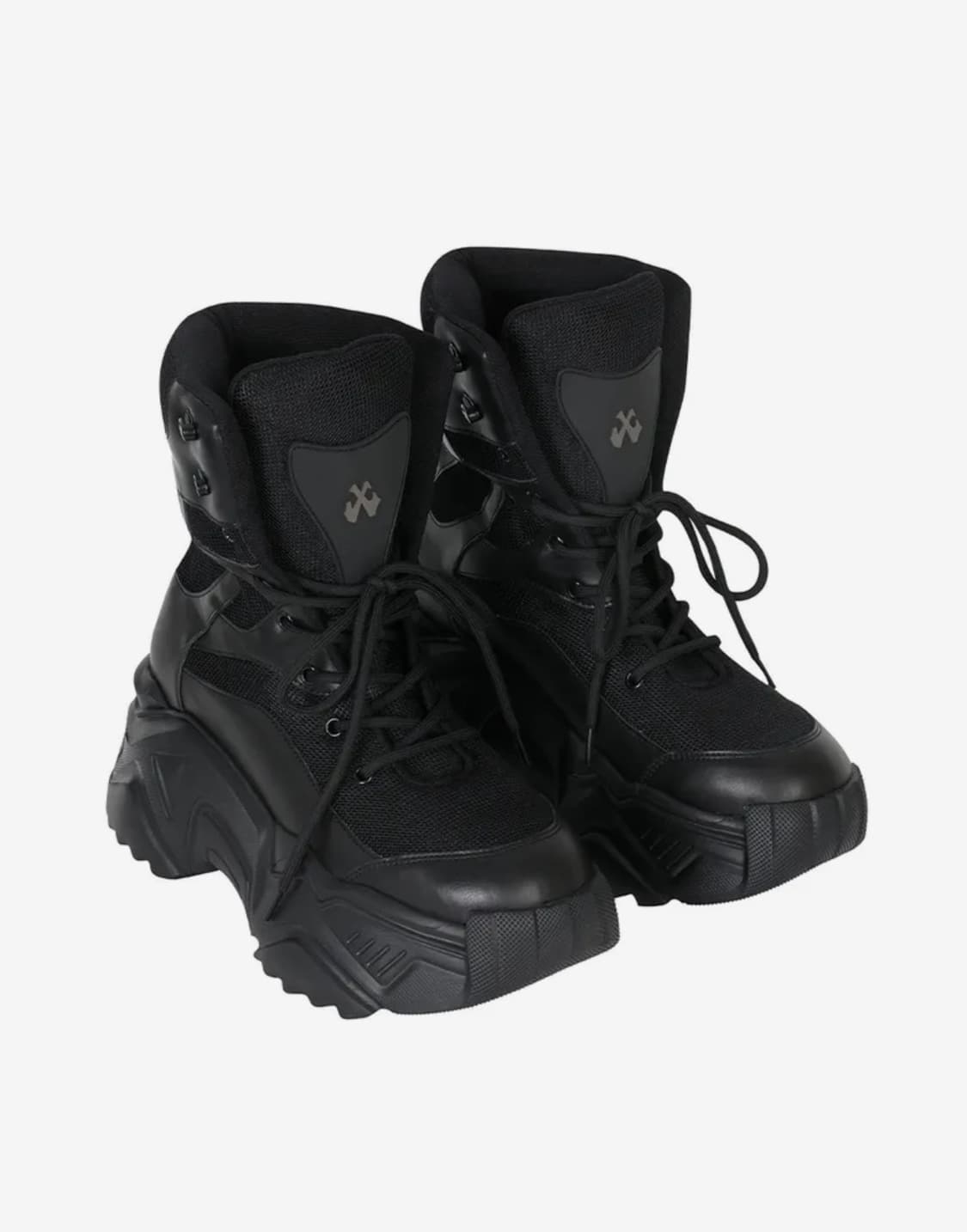 yeel PLATFORM BOOTS SNEAKERS BLACK 상품이미지1