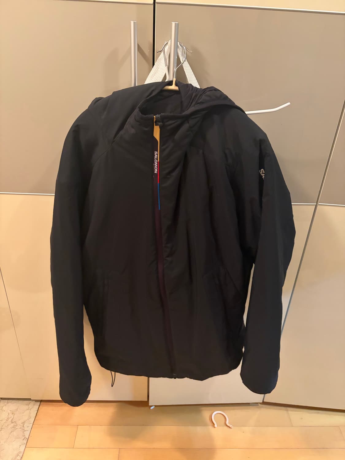 살로몬 모디세이 패딩 자켓 블랙 M 상품이미지4