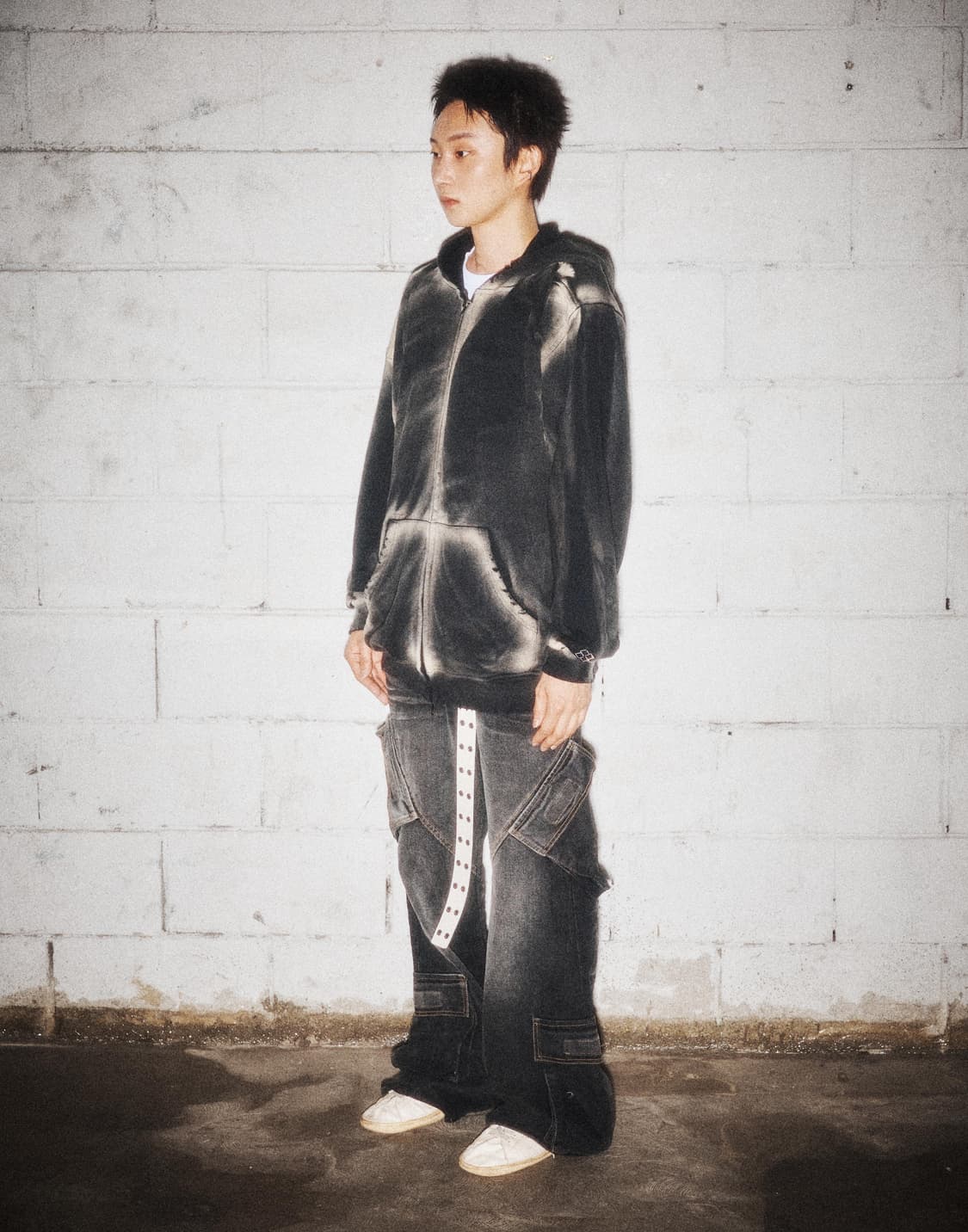 노쿨러스 부츠컷 카고 플레어 데님 팬츠 2  상품이미지3