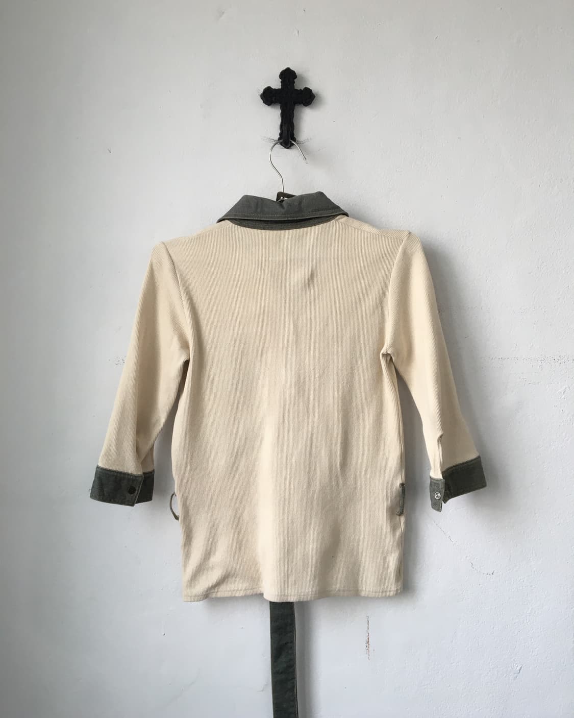 Belted collar point pk t 상품이미지3