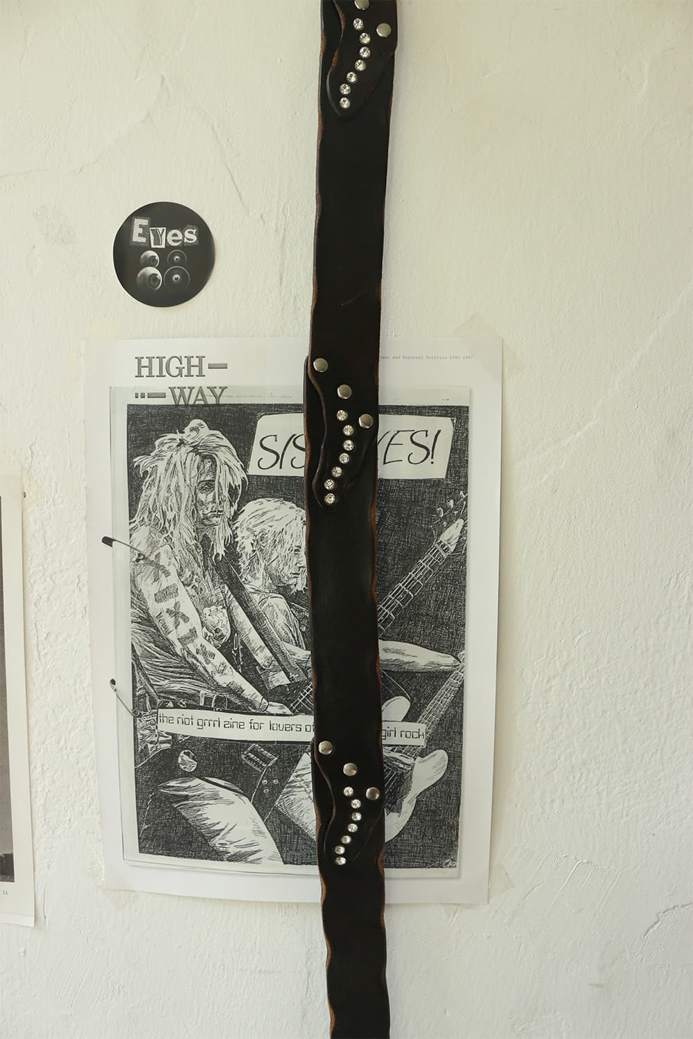 빈티지 스터드 레더 벨트  상품이미지7